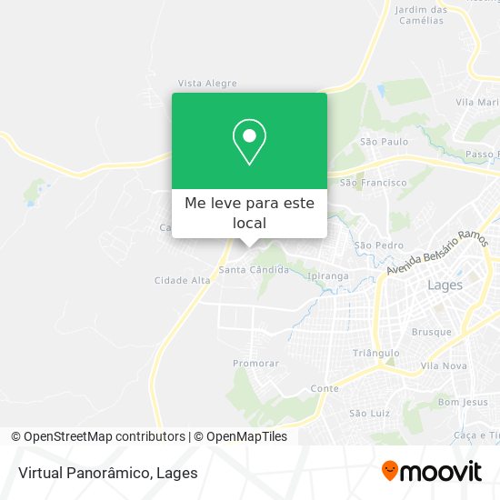 Virtual Panorâmico mapa