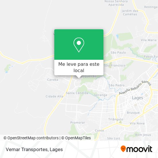 Vemar Transportes mapa