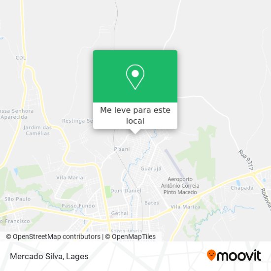 Mercado Silva mapa