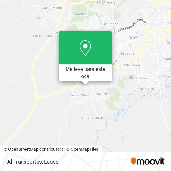 Jd Transportes mapa