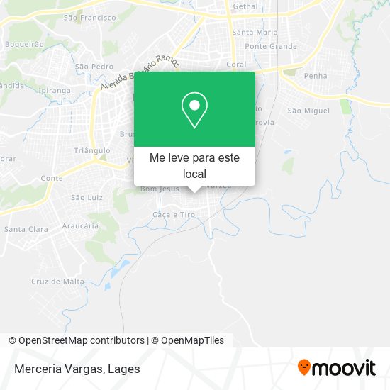 Merceria Vargas mapa