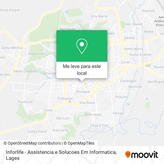 Inforlife - Assistencia e Solucoes Em Informatica mapa