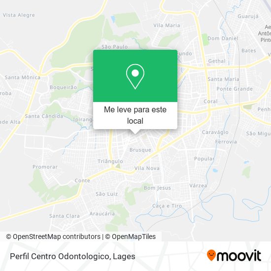 Perfil Centro Odontologico mapa