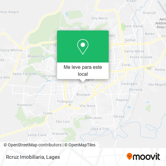 Rcruz Imobiliaria mapa