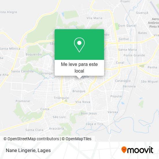 Nane Lingerie mapa