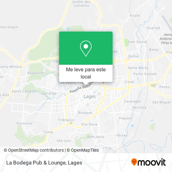 La Bodega Pub & Lounge mapa