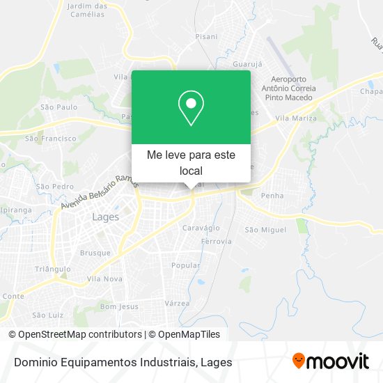 Dominio Equipamentos Industriais mapa