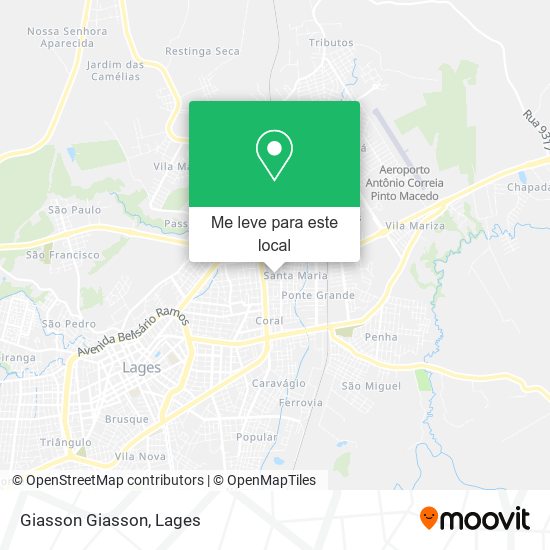 Giasson Giasson mapa