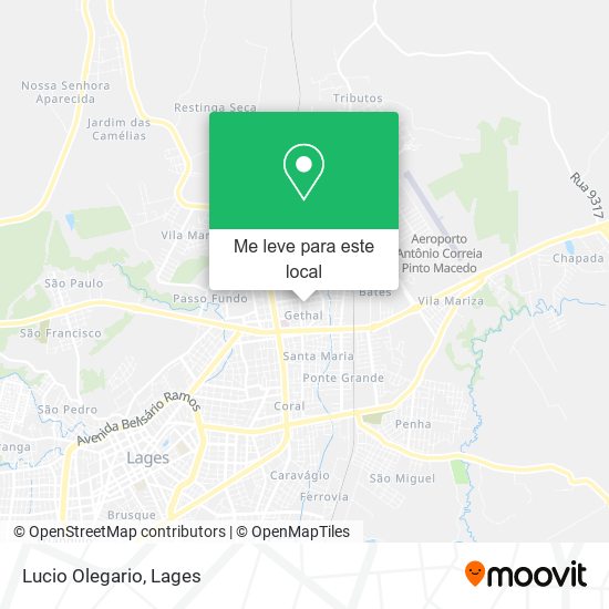 Lucio Olegario mapa