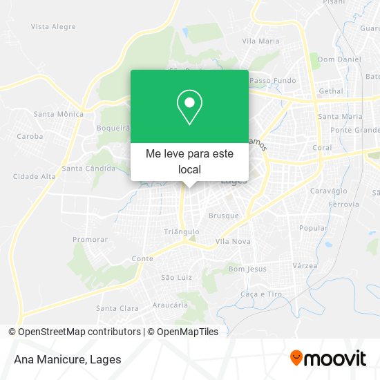 Ana Manicure mapa