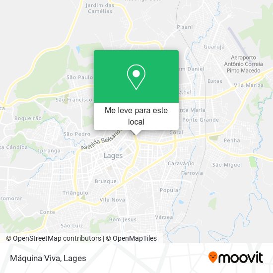 Máquina Viva mapa