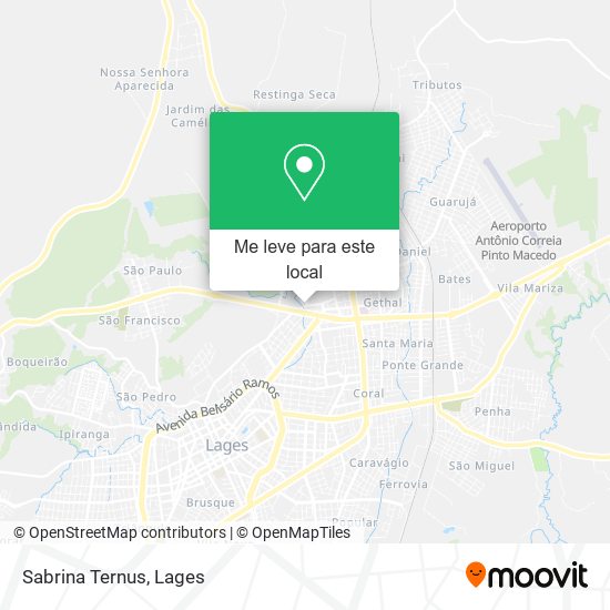 Sabrina Ternus mapa