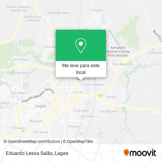 Eduardo Lessa Salão mapa