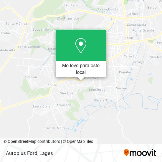 Autoplus Ford mapa