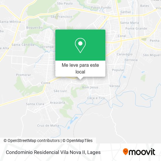 Condominio Residencial Vila Nova II mapa