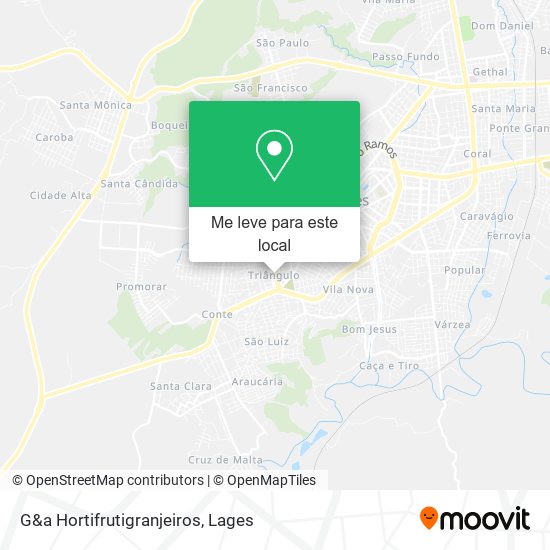 G&a Hortifrutigranjeiros mapa