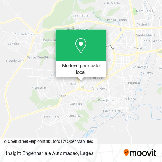Insight Engenharia e Automacao mapa