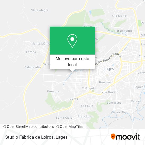 Studio Fábrica de Loiros mapa