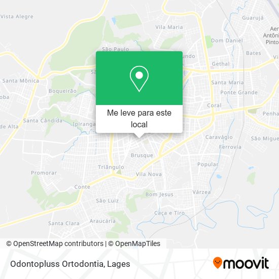 Odontopluss Ortodontia mapa
