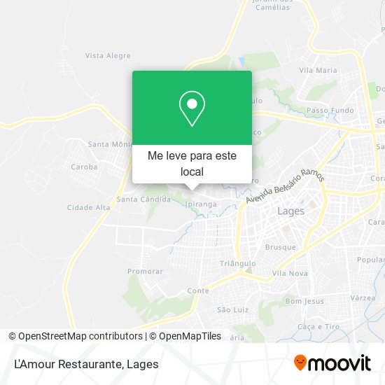 L'Amour Restaurante mapa