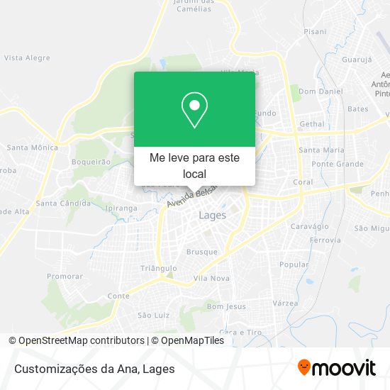 Customizações da Ana mapa