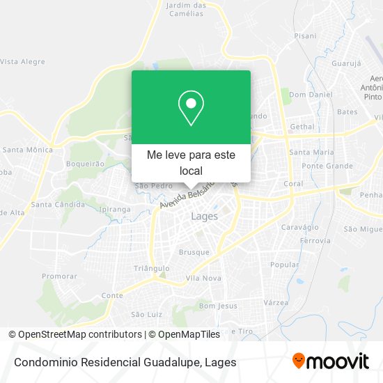 Condominio Residencial Guadalupe mapa