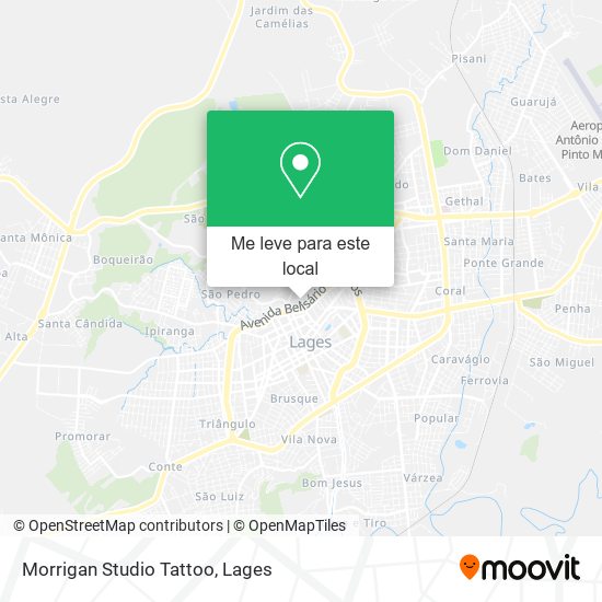 Morrigan Studio Tattoo mapa