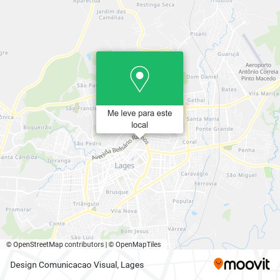 Design Comunicacao Visual mapa