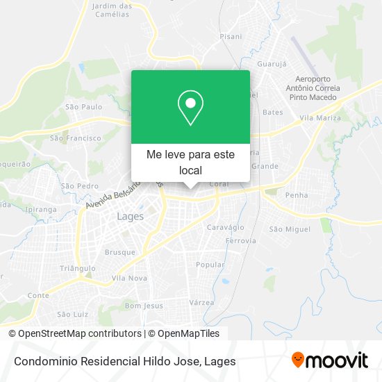 Condominio Residencial Hildo Jose mapa