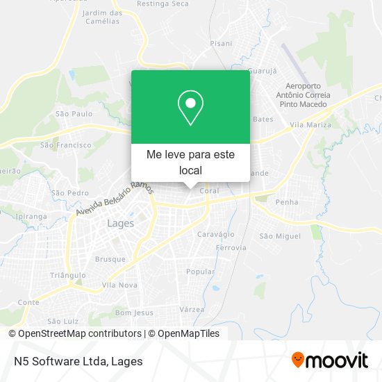 N5 Software Ltda mapa