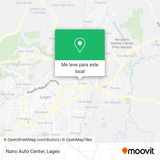 Nano Auto Center mapa