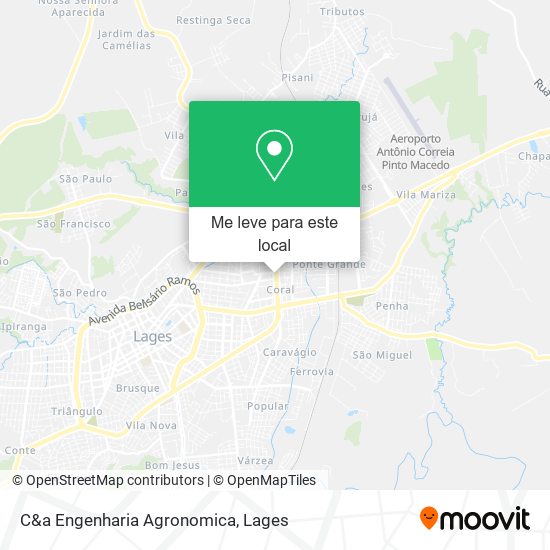 C&a Engenharia Agronomica mapa