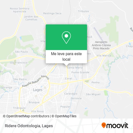 Ridere Odontologia mapa