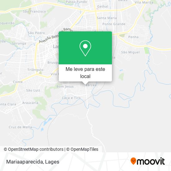 Mariaaparecida mapa