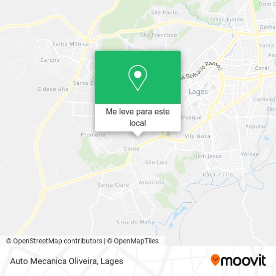 Auto Mecanica Oliveira mapa