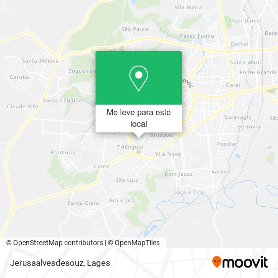 Jerusaalvesdesouz mapa