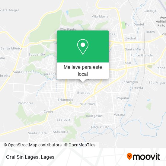 Oral Sin Lages mapa