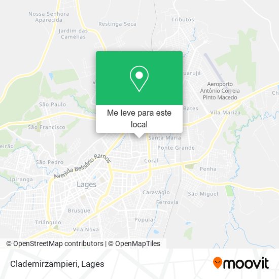 Clademirzampieri mapa
