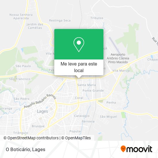 O Boticário mapa