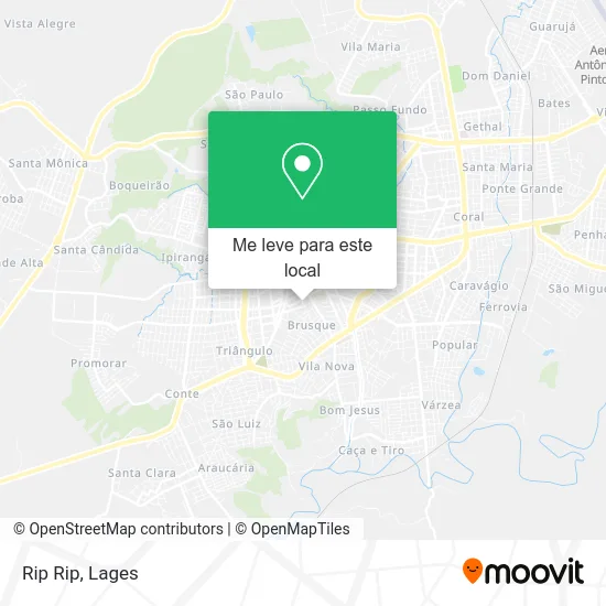Rip Rip mapa