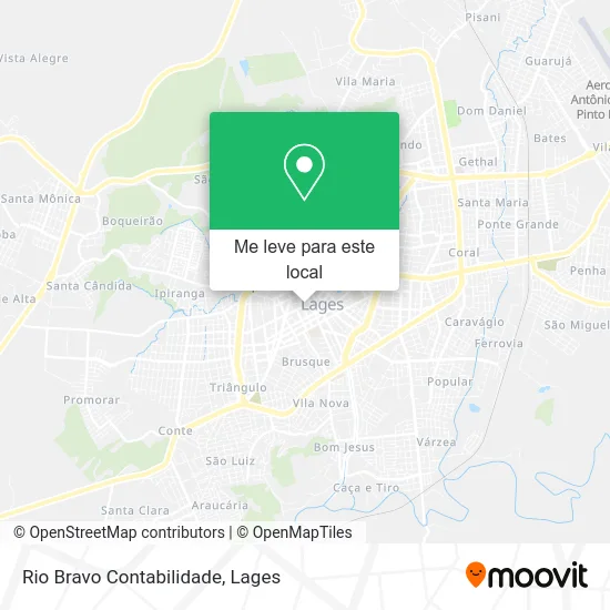 Rio Bravo Contabilidade mapa