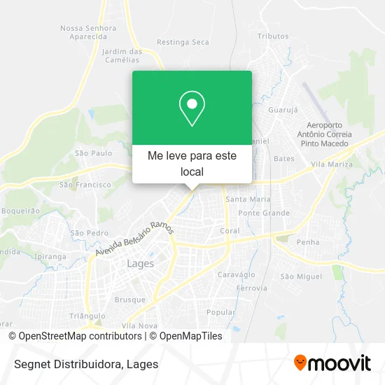 Segnet Distribuidora mapa