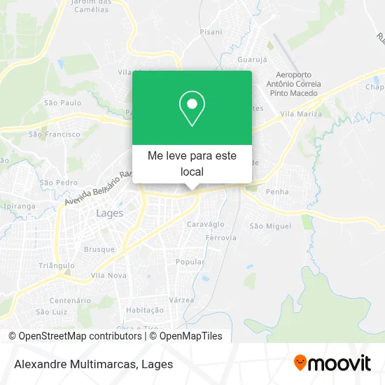 Alexandre Multimarcas mapa