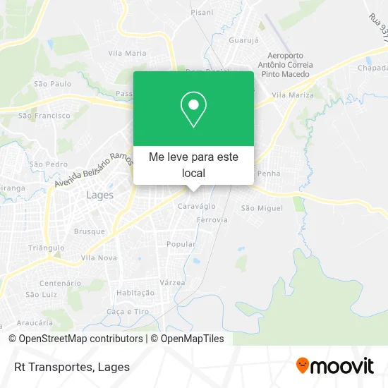 Rt Transportes mapa