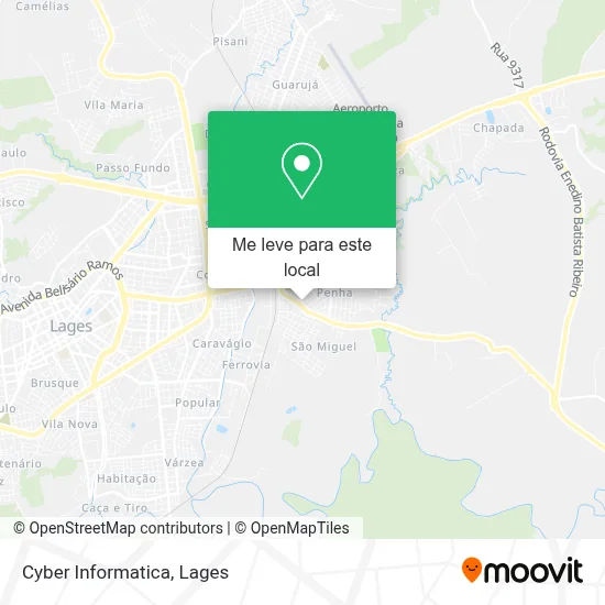 Cyber Informatica mapa