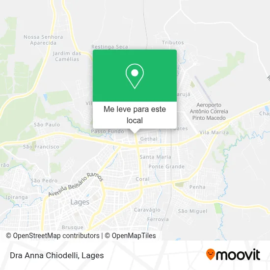 Dra Anna Chiodelli mapa