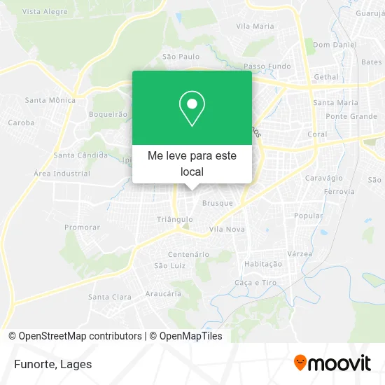 Funorte mapa
