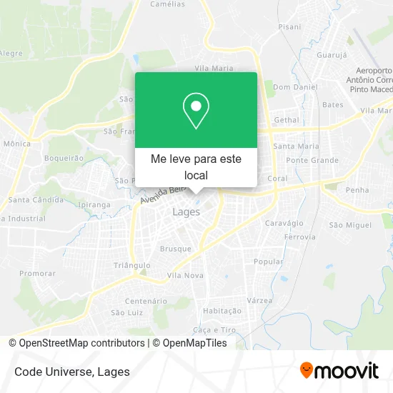 Code Universe mapa