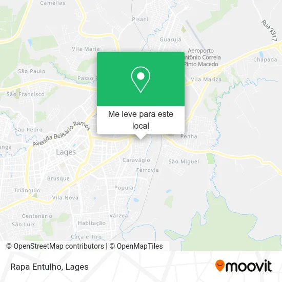 Rapa Entulho mapa