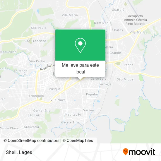 Shell mapa
